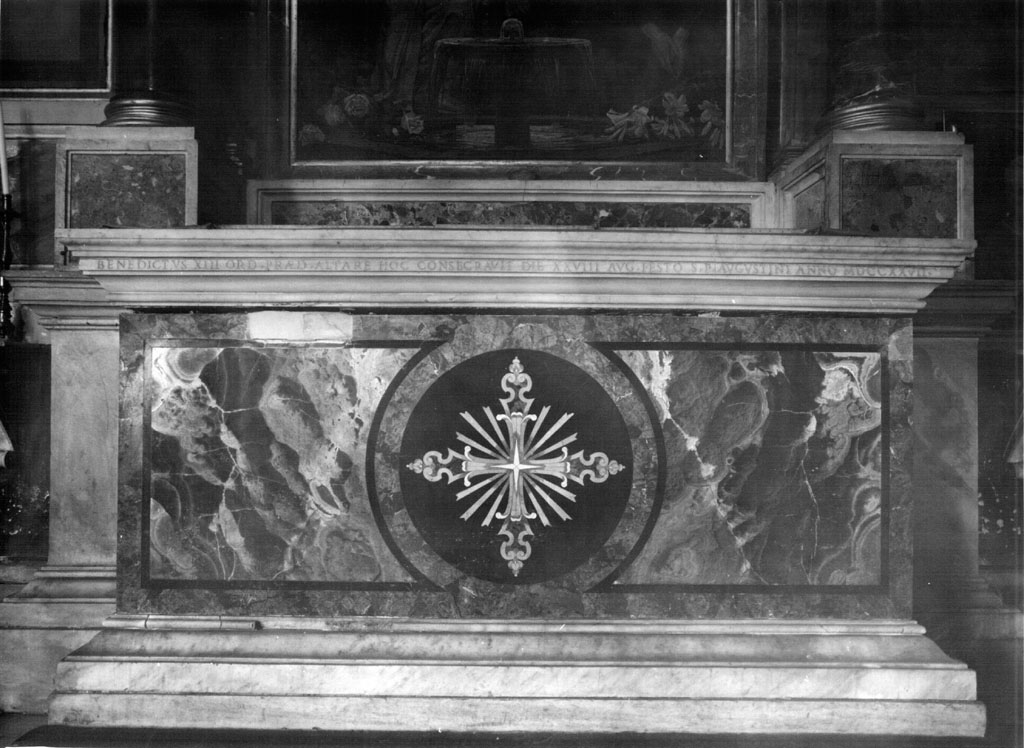 altare - ambito romano (sec. XVI, sec. XVIII)