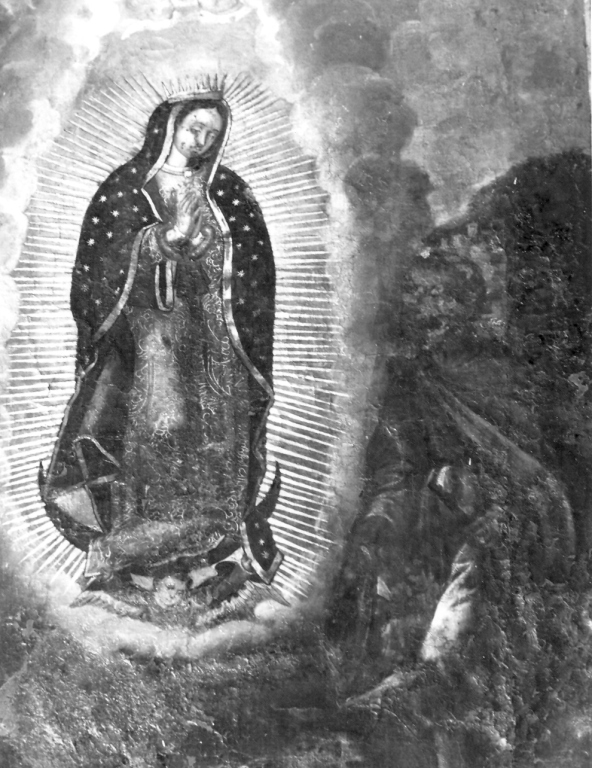 apparizione della Madonna di Guadalupe (dipinto) - ambito messicano (sec. XVII)