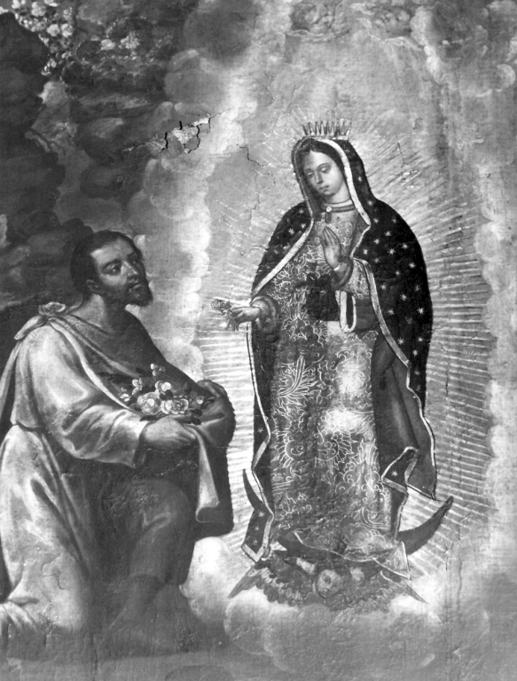 apparzione della Madonna di Guadalupe (dipinto) - ambito messicano (sec. XVII)