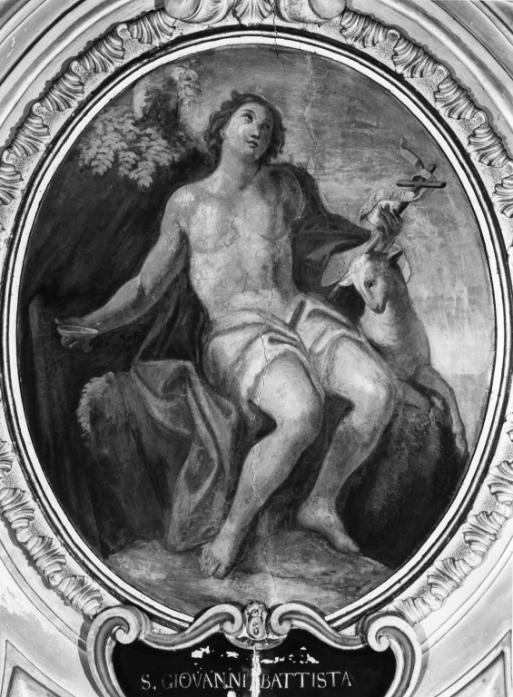 San Giovanni Battista (dipinto) di Orazi Andrea Antonio (maniera), Orazi Giuseppe (maniera) (inizio sec. XVIII)