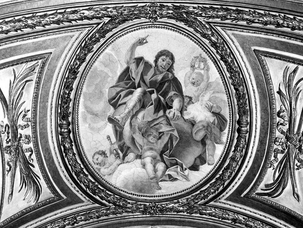 gloria di San Canuto (dipinto, ciclo) di Francesi Alessandro (attribuito) (sec. XVII)