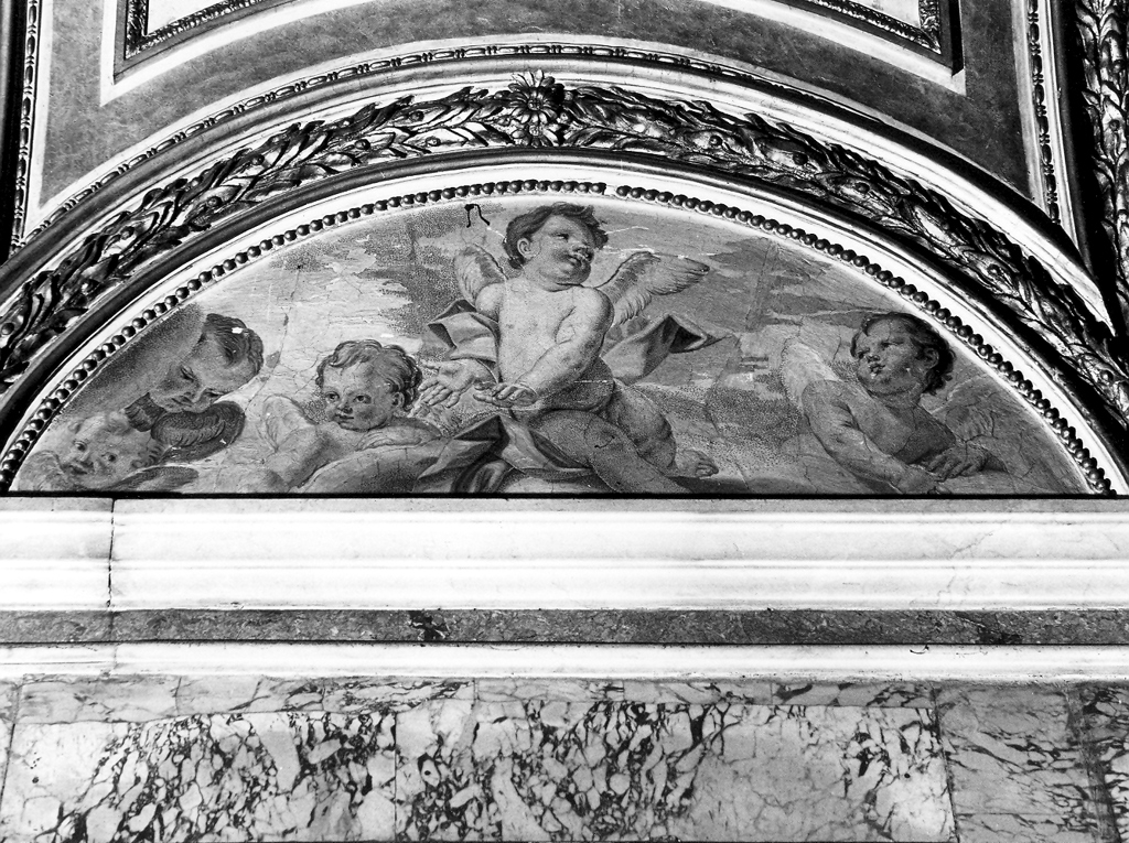 angioletti e cherubini (dipinto) di Francesi Alessandro (attribuito) (sec. XVII)