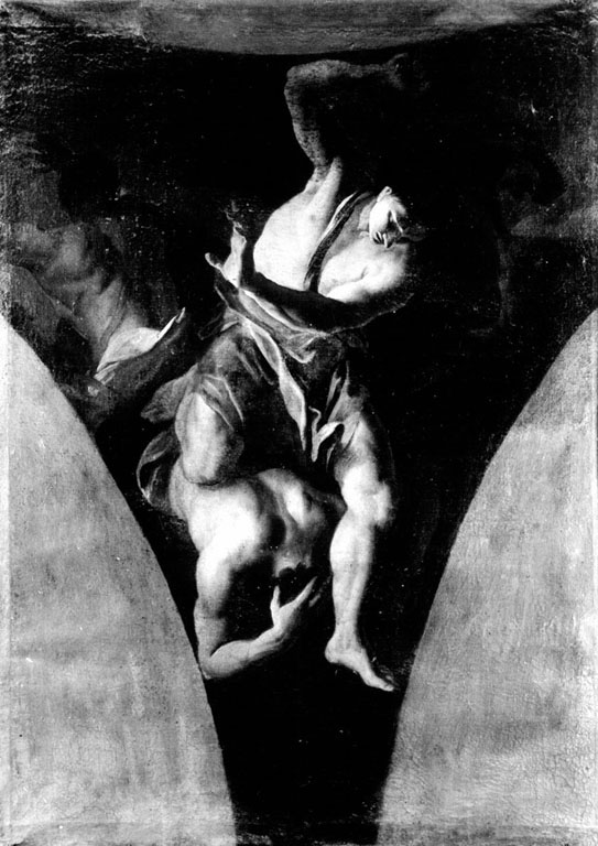 Sansone uccide i Filistei (dipinto) di Pozzo Andrea (sec. XVII)