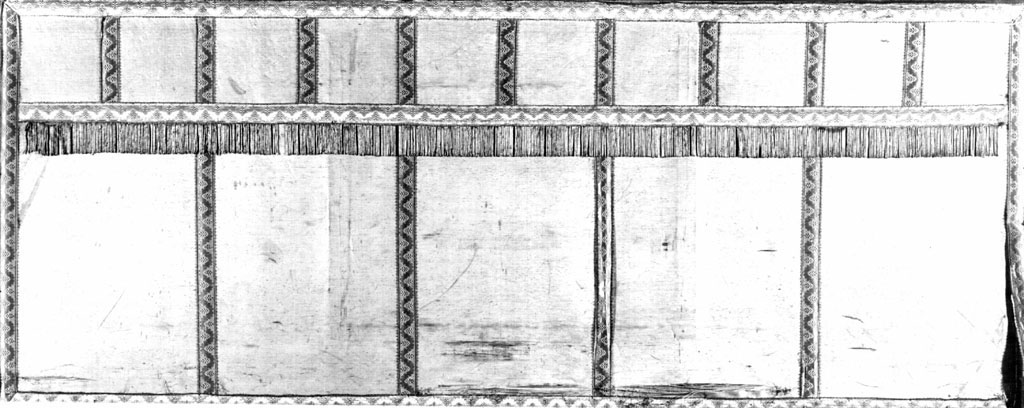 paliotto - a pannello piano - manifattura romana (fine/inizio secc. XVIII/ XIX)