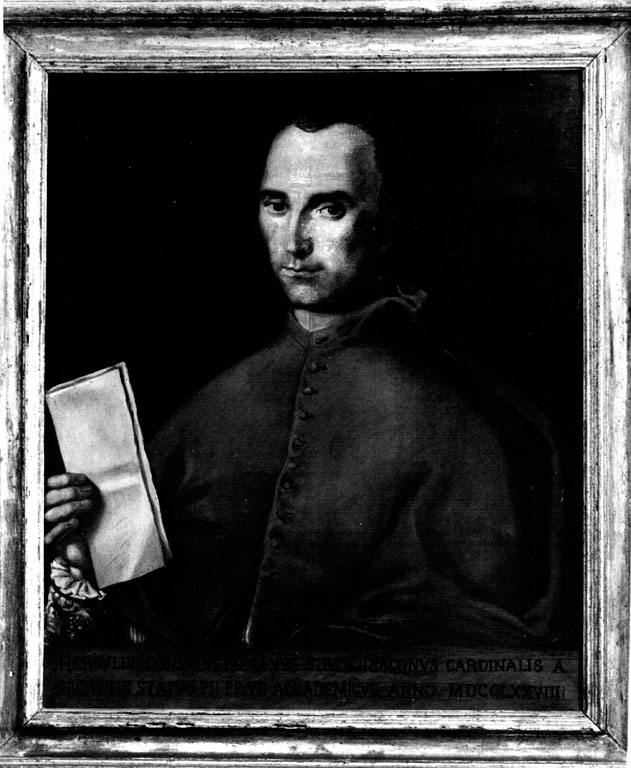 Ritratto del cardinale Ercole Consalvi (dipinto) - ambito romano (sec. XVIII)
