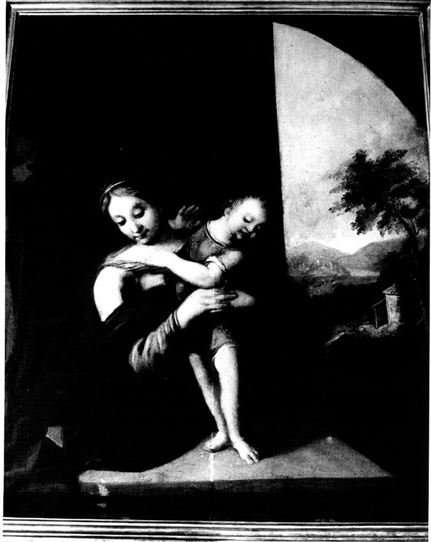 Madonna col Bambino (dipinto) - ambito romano (fine sec. XVI)