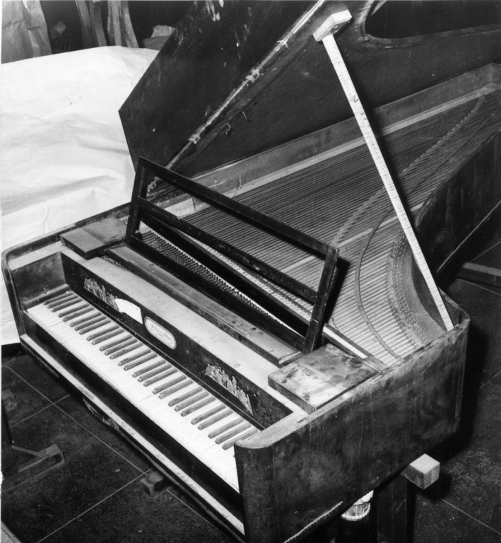 pianoforte - a coda di Schanz Johann (sec. XIX)