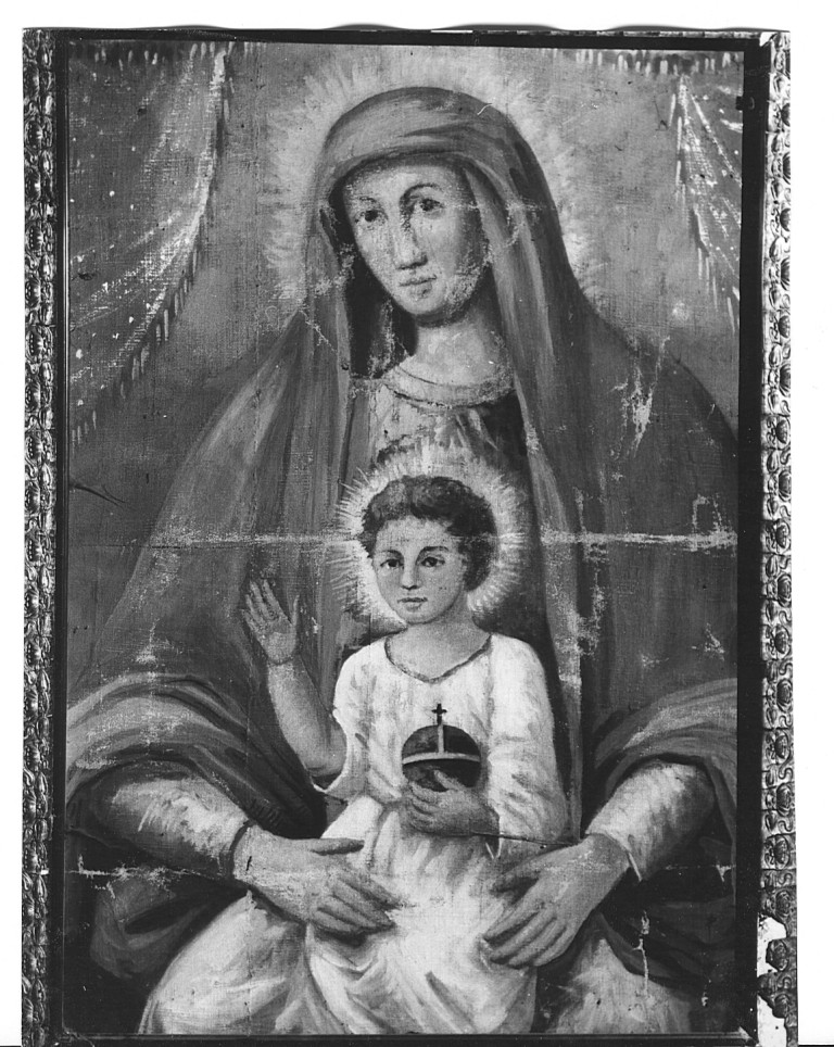Madonna con Bambino (dipinto) - ambito laziale (sec. XIX)