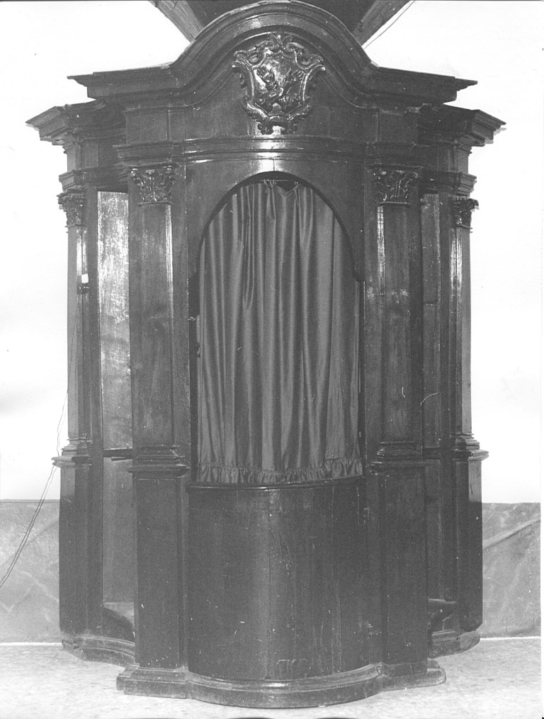 confessionale - ambito laziale (sec. XVIII)