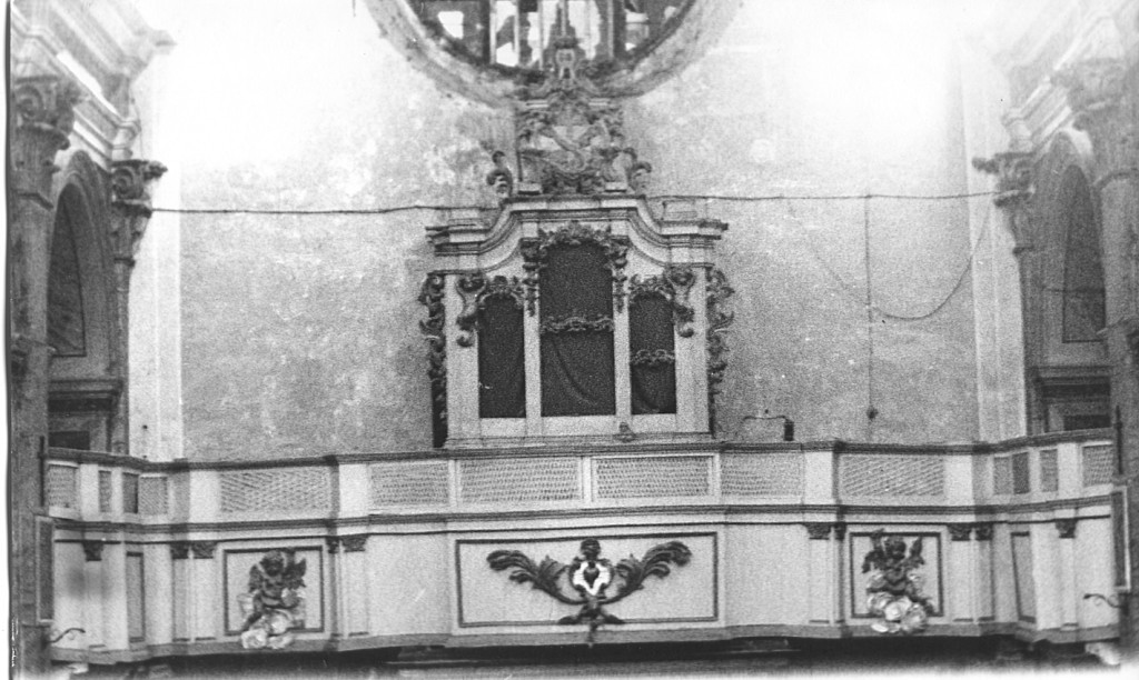 tribuna d'organo - ambito laziale (sec. XVIII)