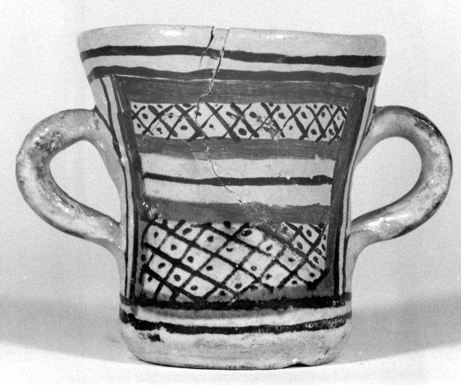 bicchiere - manifattura orvietana (sec. XIV)