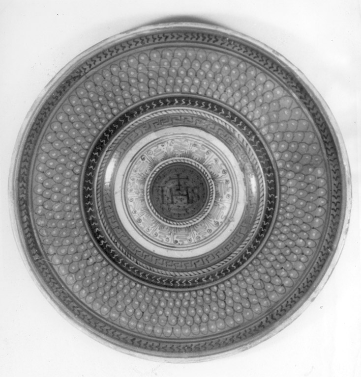 piatto da pompa - manifattura di Deruta (sec. XVI)