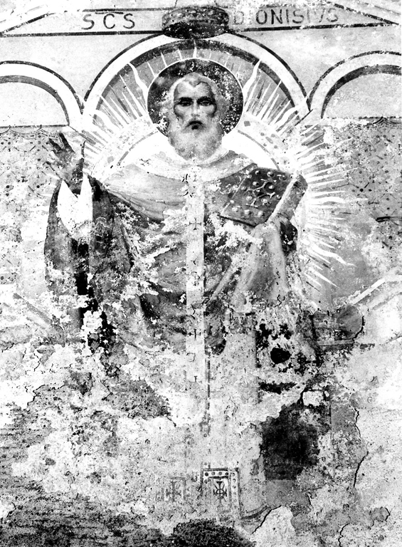 San Dionisio (dipinto) di Monti Virginio (sec. XX)