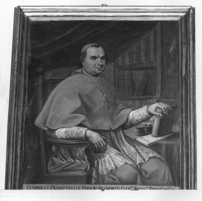 Ritratto del cardinale Domenico Pignatelli (dipinto) di Milione Vincenzo (seconda metà sec. XVIII)