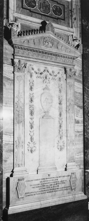 monumento funebre - bottega romana (sec. XIX)