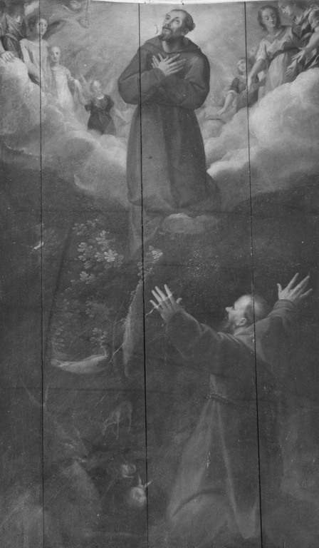 San Francesco appare a un frate minore (dipinto, serie) di Pepijn Maarten, Brill Paul (secc. XVI/ XVII)