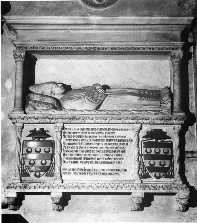 monumento funebre di Paolo da Gualdo (attribuito) (sec. XV)