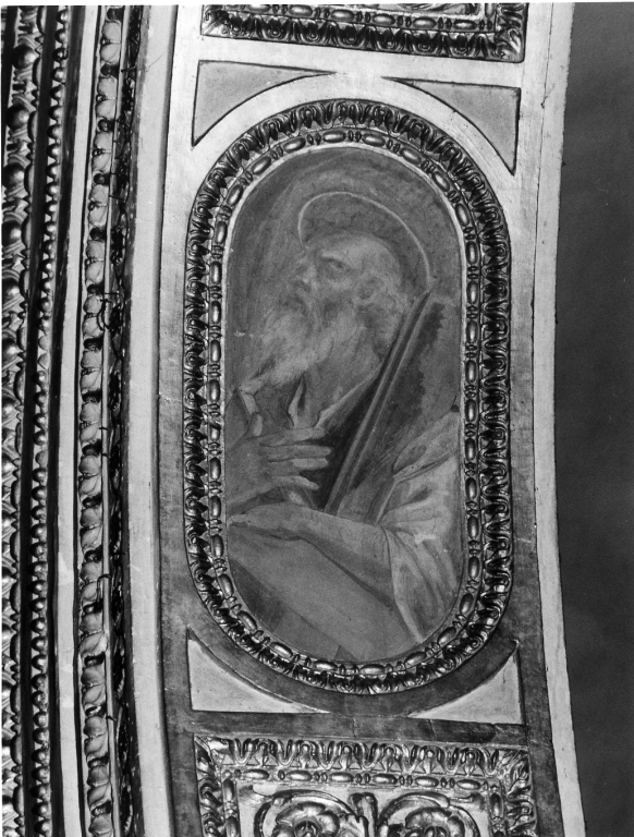 San Paolo (dipinto, elemento d'insieme) di Fenzoni Ferraù detto Ferraù da Faenza (attribuito) (sec. XVI)