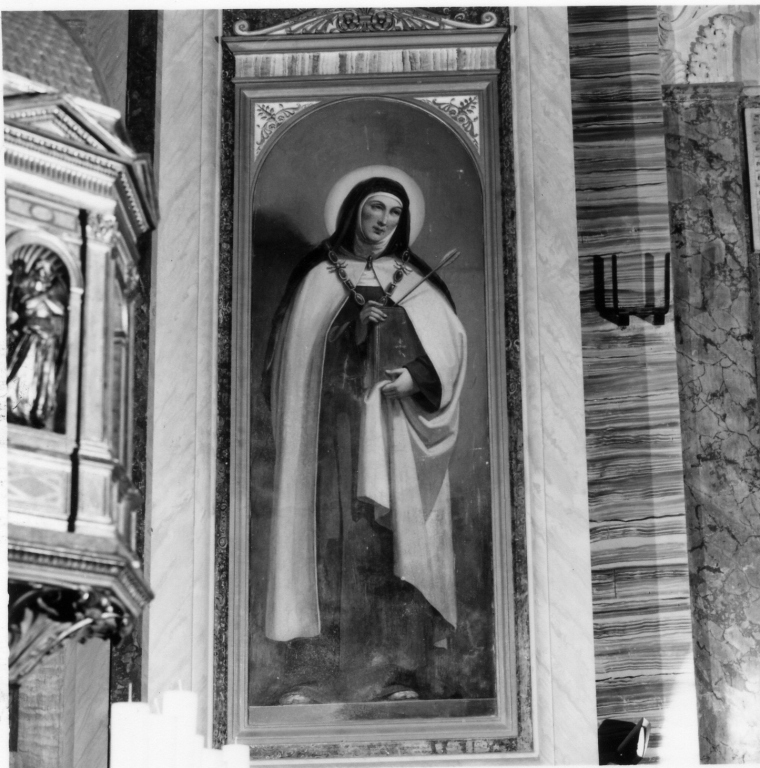 Santa Teresa (dipinto) di Gagliardi Pietro (attribuito) (sec. XIX)