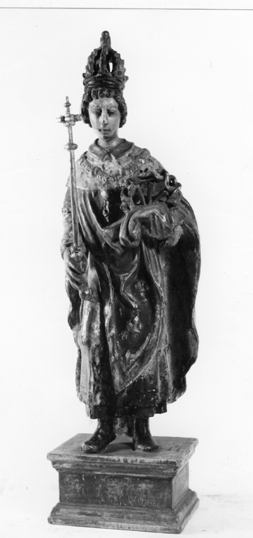 San Luigi dei Francesi (statuetta) - ambito bavarese meridionale (inizio sec. XVI)