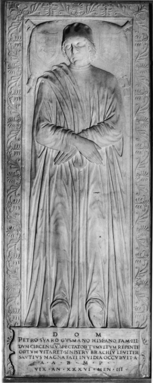 figura maschile distesa (rilievo) di Torrigiani Pietro (attribuito) (sec. XVI)