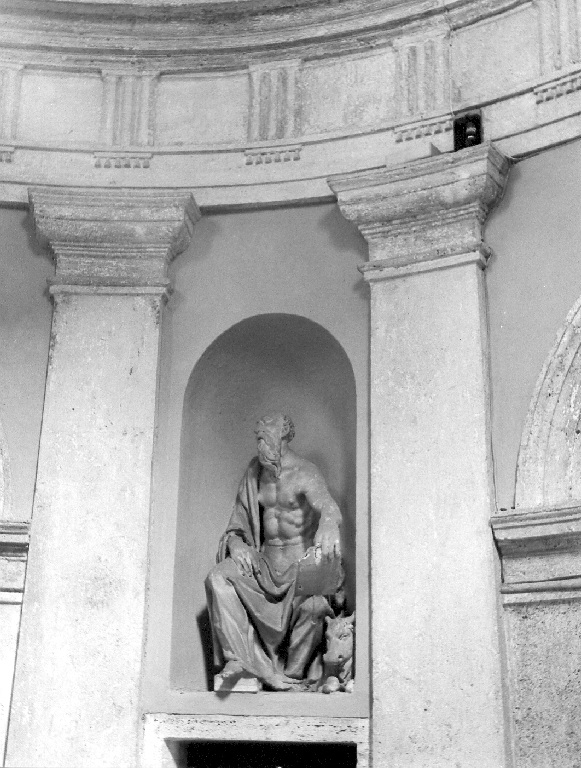 San Luca (statua) - ambito romano (sec. XVII)