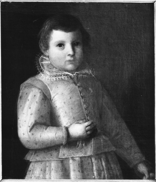 Ritratto di bambino (dipinto) di Fontana Lavinia (attribuito) (secc. XVI/ XVII)