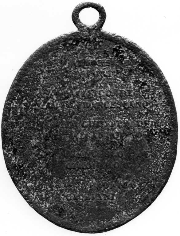 Cinque Santi (medaglia) - ambito romano (sec. XIX)