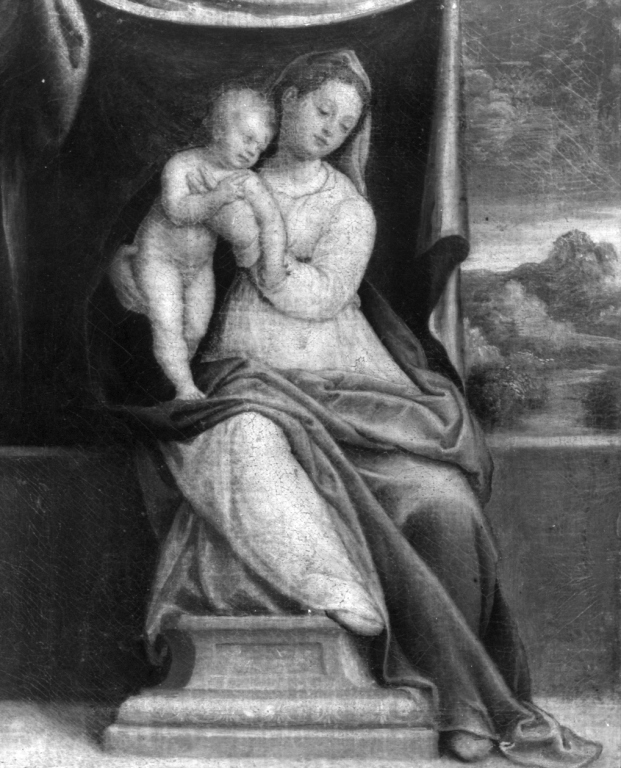Madonna con Bambino (dipinto) - ambito toscano (fine sec. XVI)