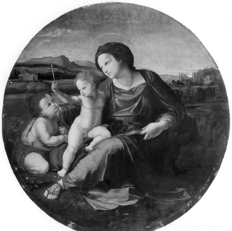 Madonna di casa d'Alba (dipinto) - ambito romano (metà sec. XVI)