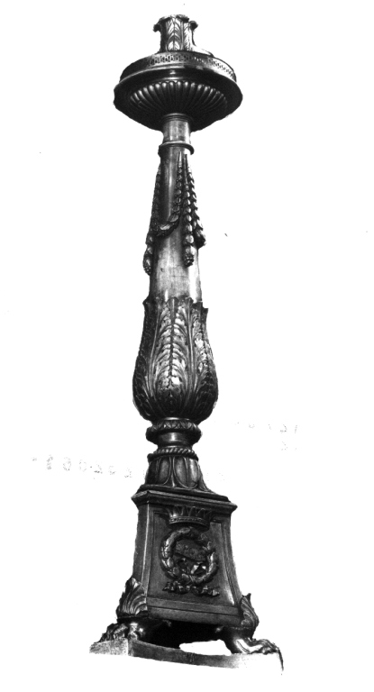 candeliere, serie - ambito romano (sec. XIX)