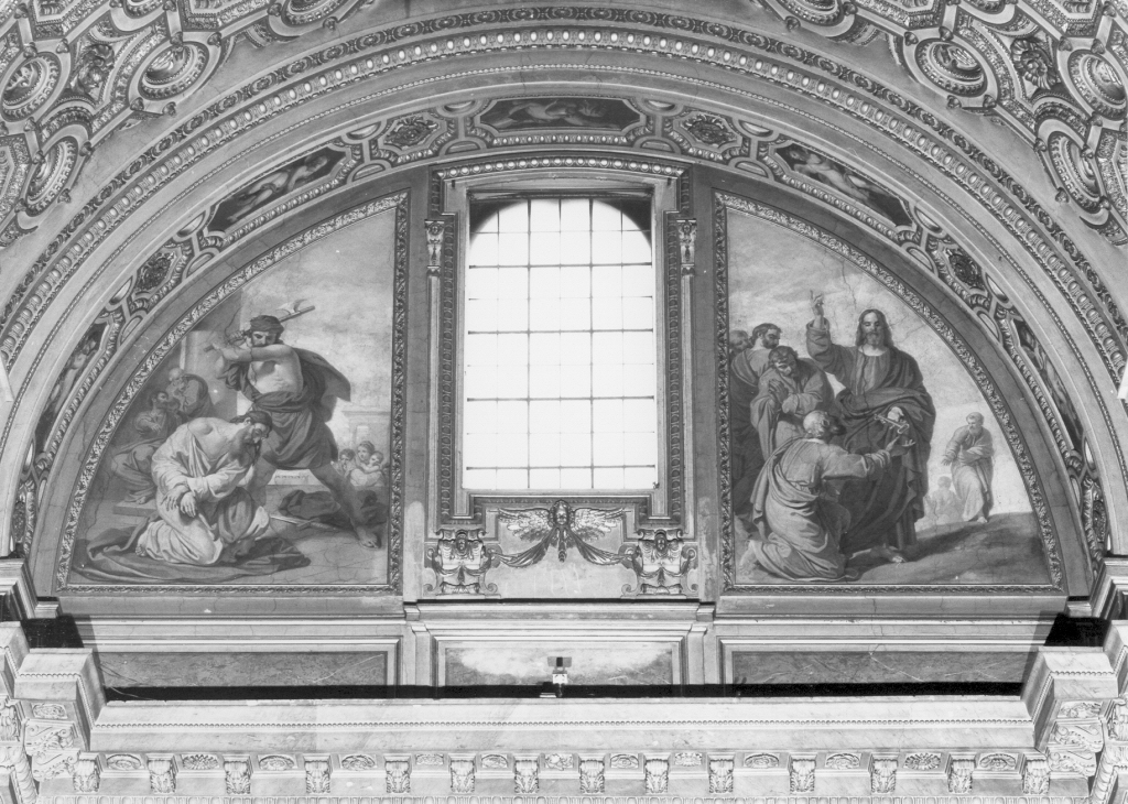 decapitazione di San Paolo (dipinto) di Coghetti Francesco (sec. XIX)