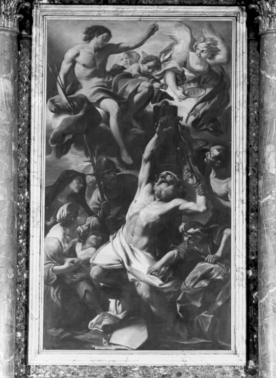 San Biagio (dipinto) di Brandi Giacinto (seconda metà, seconda metà sec. XVII, sec. XVII)