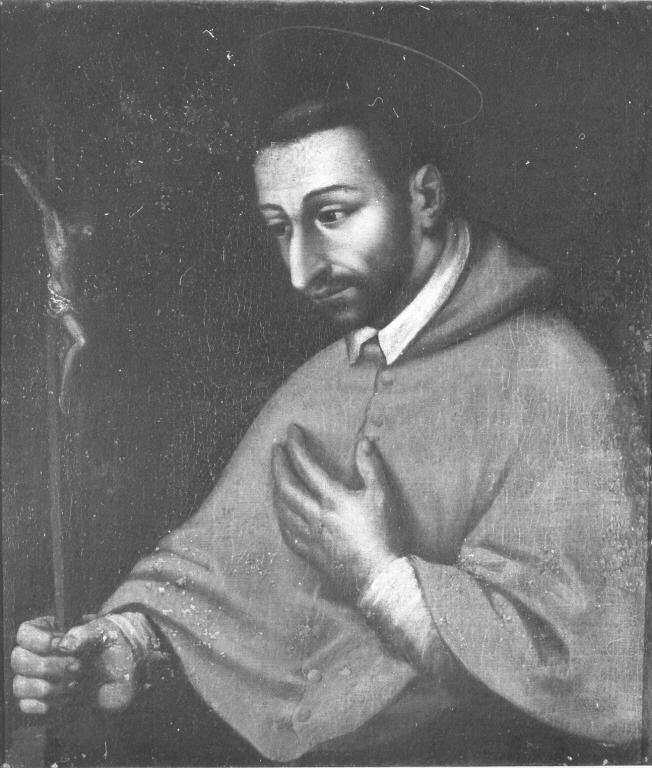 San Carlo Borromeo (dipinto) - ambito lombardo (prima metà sec. XVII)