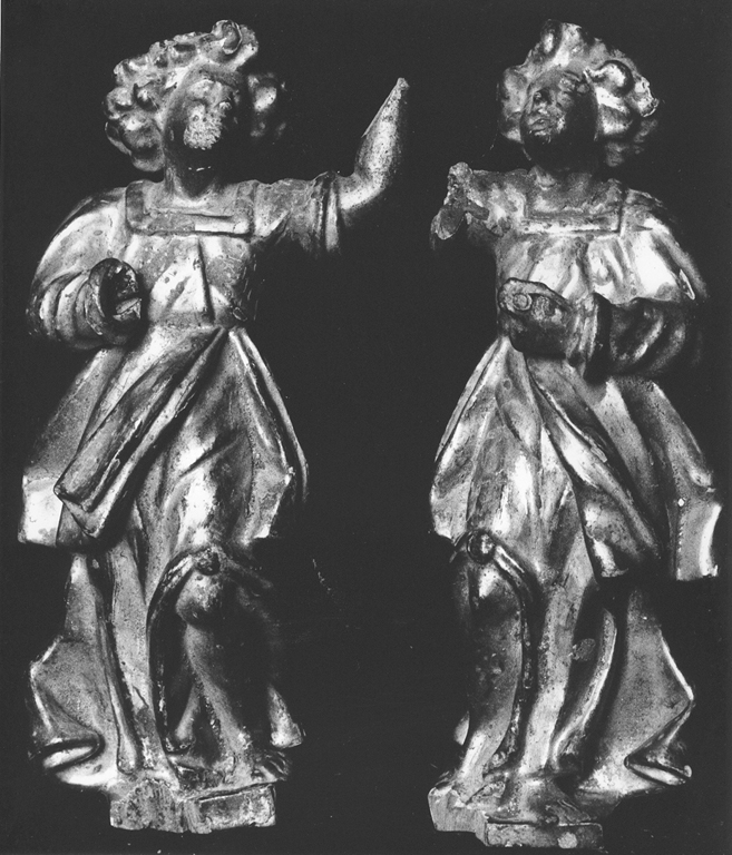 angeli (scultura, coppia) - ambito Italia meridionale (sec. XVII)