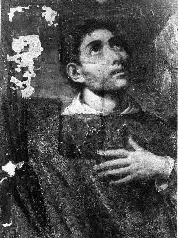 Santo Stefano e San Lorenzo (dipinto) di Ghezzi Giuseppe (sec. XVII)