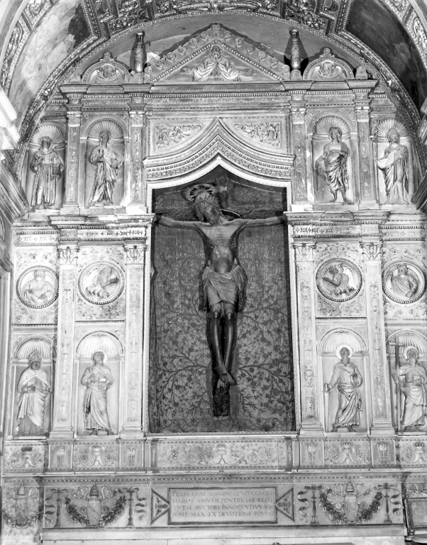 tabernacolo murale di Pasquale da Caravaggio (ultimo quarto sec. XV)