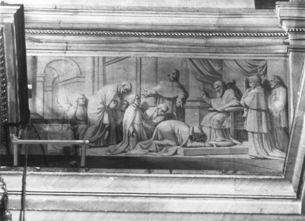 San Sisto papa (dipinto) di Gagliardi Pietro (sec. XIX)