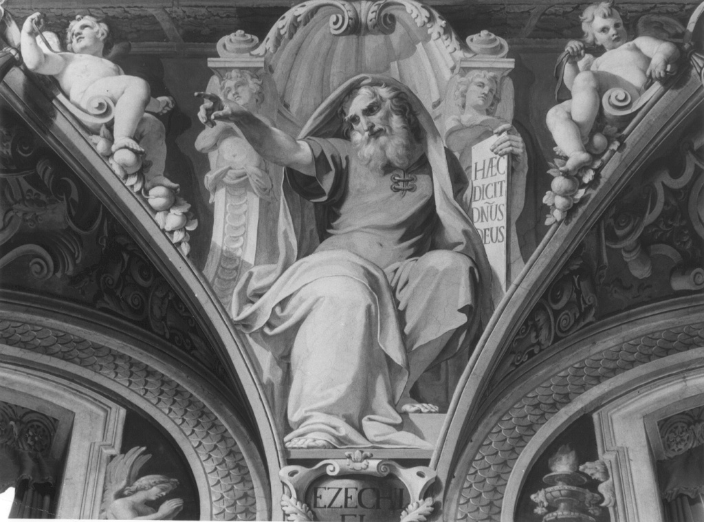Ezechiele (dipinto) di Gagliardi Pietro (sec. XIX)