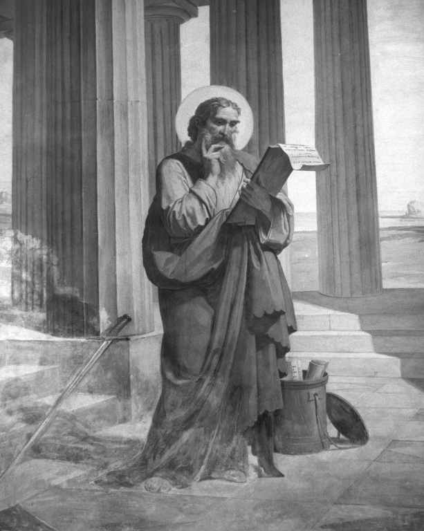 discorso di San Paolo nell'areopago di Atene (dipinto) di Gagliardi Pietro (sec. XIX)