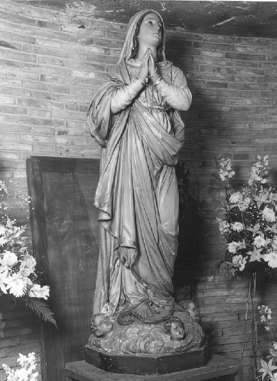 Madonna (statua, opera isolata) - ambito romano (seconda metà sec. XX)