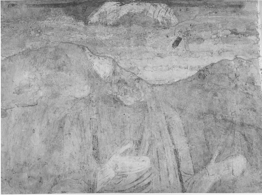 Giudizio Universale (dipinto, frammento) - ambito romano (prima metà sec. XII)