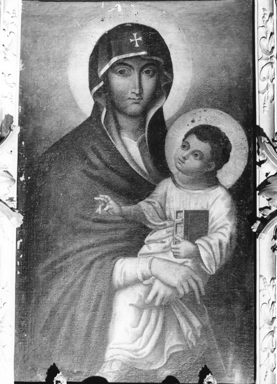 Madonna con Bambino (dipinto) - ambito romano (sec. XVI)