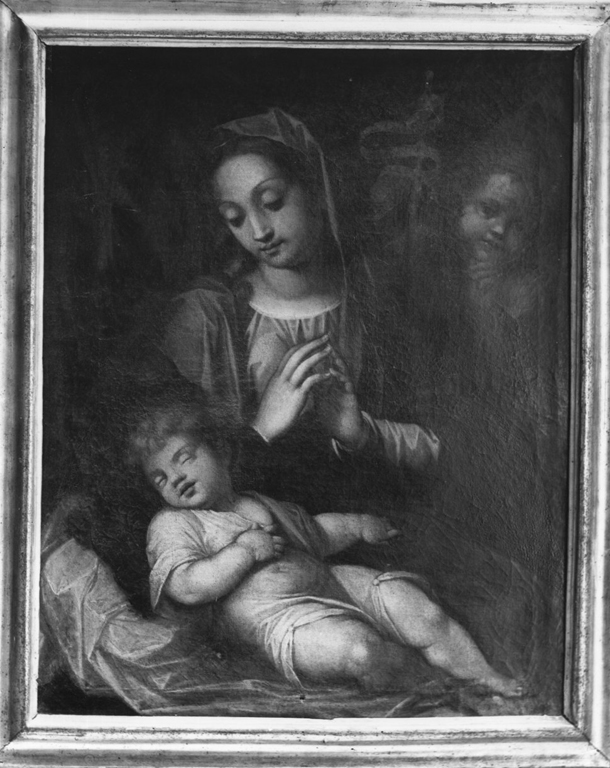 Madonna con Bambino (dipinto) - ambito romano (fine sec. XVII)