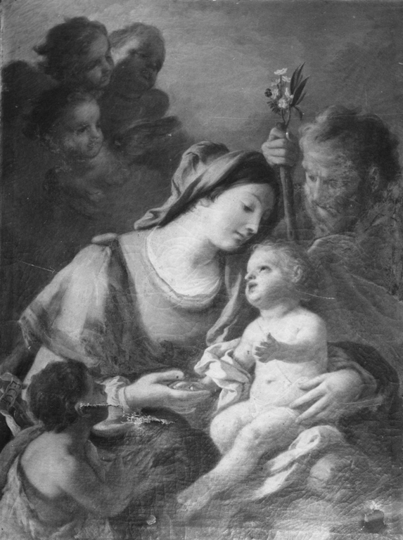 Sacra Famiglia (dipinto) - ambito romano (seconda metà sec. XVII)