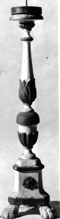 candelabro, coppia - ambito laziale (sec. XIX)