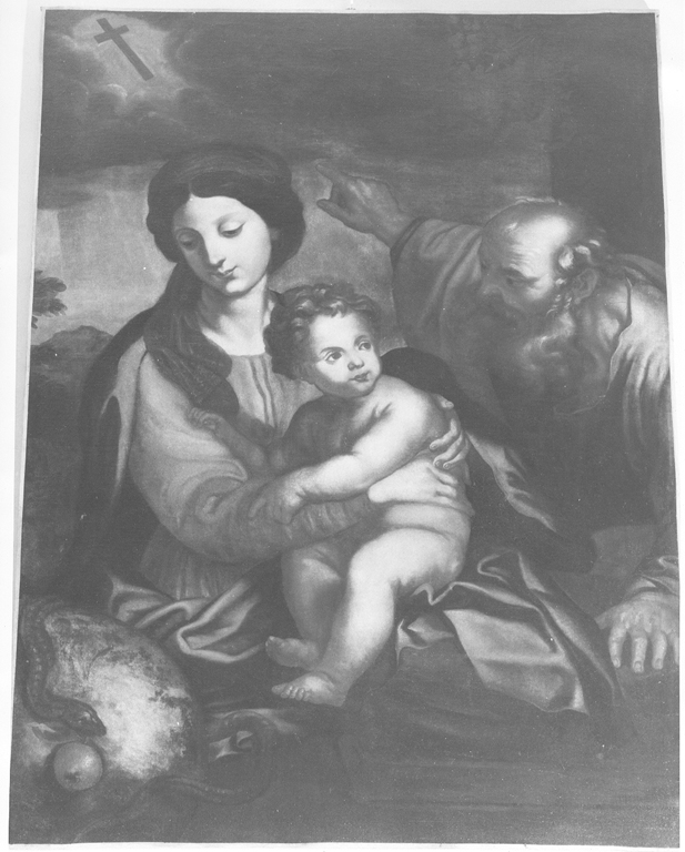 Sacra Famiglia (dipinto) - ambito italiano (inizio sec. XVII)