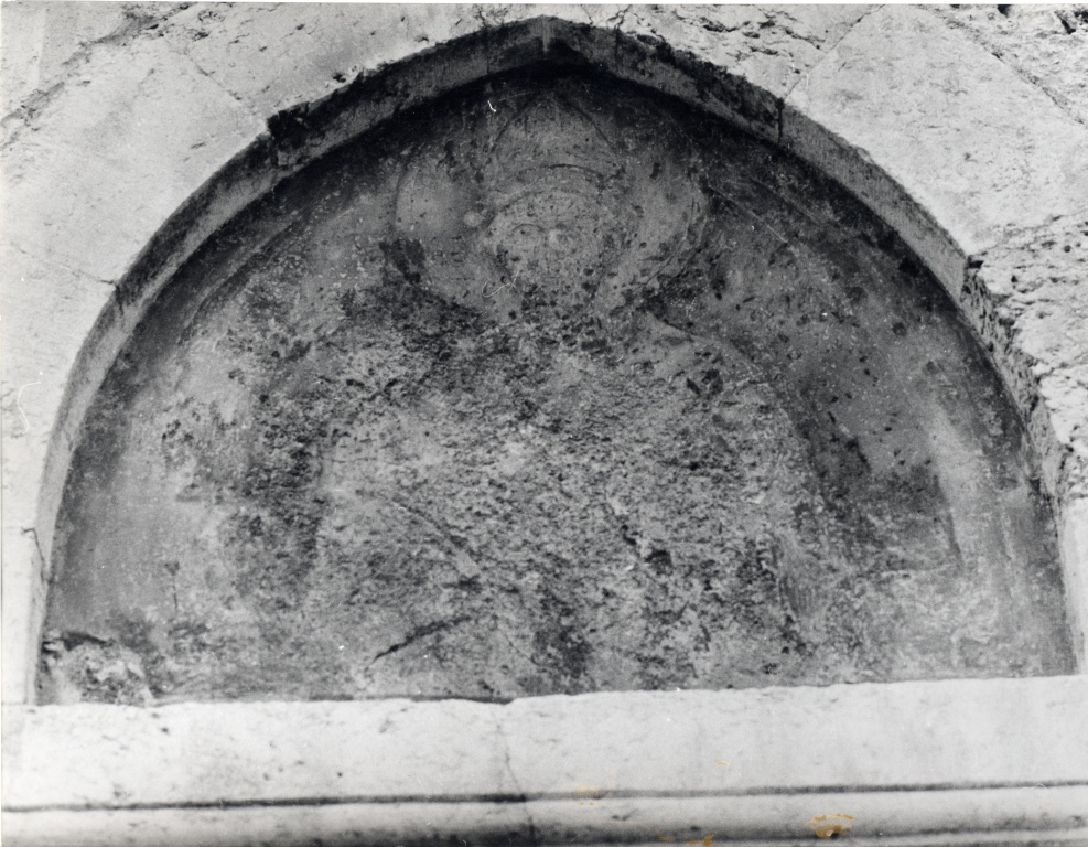 Santo vescovo (dipinto) - ambito laziale (sec. XIV)