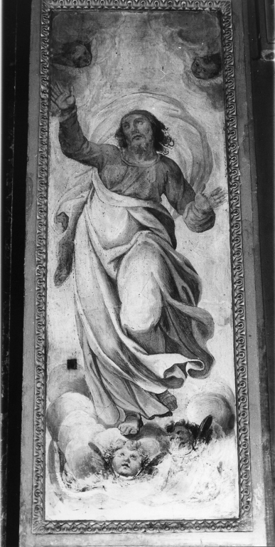 Cristo trionfante; Immacolata in gloria (dipinto) di Casolani Cristoforo (primo quarto sec. XVII)