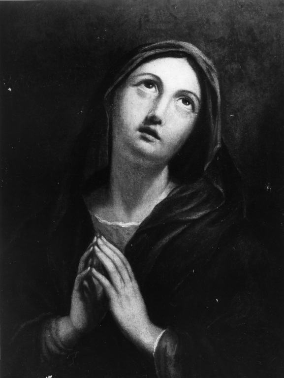 Madonna orante (dipinto) - ambito romano (metà sec. XVIII)